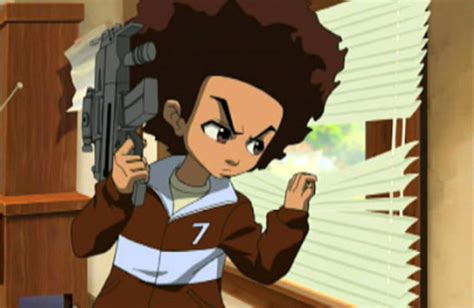 The Boondocks! Gang violence meets biting social commentary?