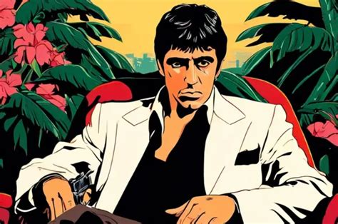 Scarface, um drama de gangsters com um elenco icônico que explora a ascensão e queda de Tony Montana!